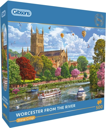 Puzzle Gibsons Cathédrale de Worcester 500 pièces