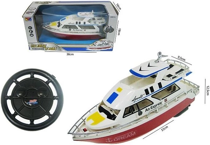 Yacht télécommandé 28 cm