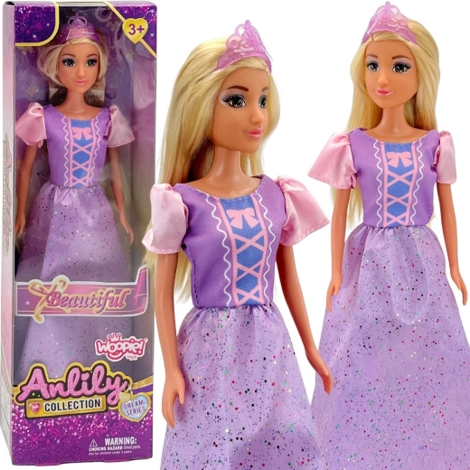 Poupée Woopie Lily – belle princesse avec couronne