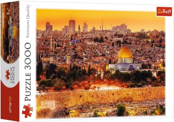 Puzzle 3000 pièces – toits de Jérusalem