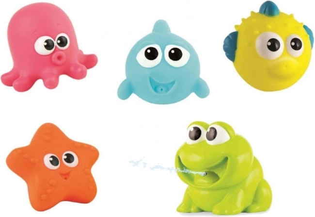 Jouets de bain animaux marins – lot de 5 pcs