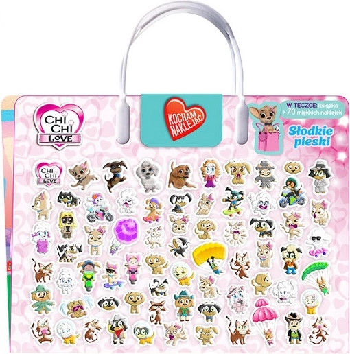 Chi Chi Love – kit d’autocollants et histoire : adorables chiots