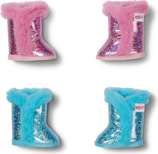 Bottes pailletées BABY born pour poupée de 43 cm - 1 paire