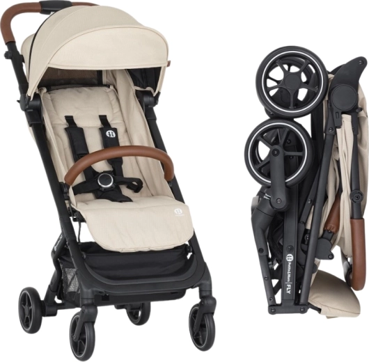 Petite&Mars poussette sportive Fly sahara beige