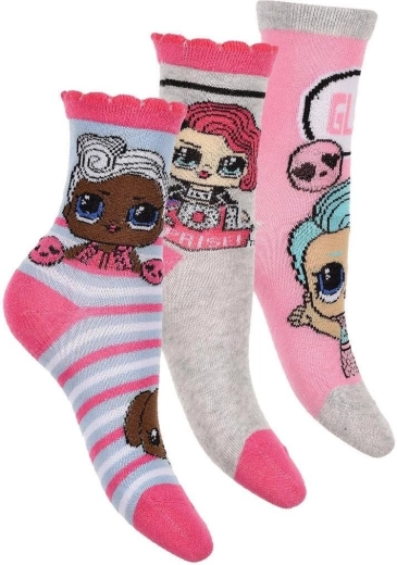 Sun City lot de chaussettes LOL Surprise (3 paires)