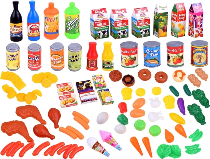 Grand choix d’aliments