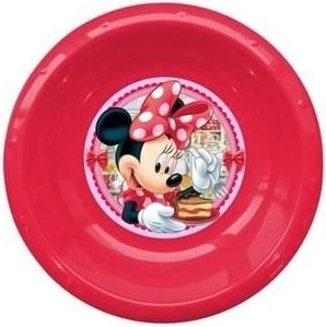 Assiette creuse en plastique Minnie