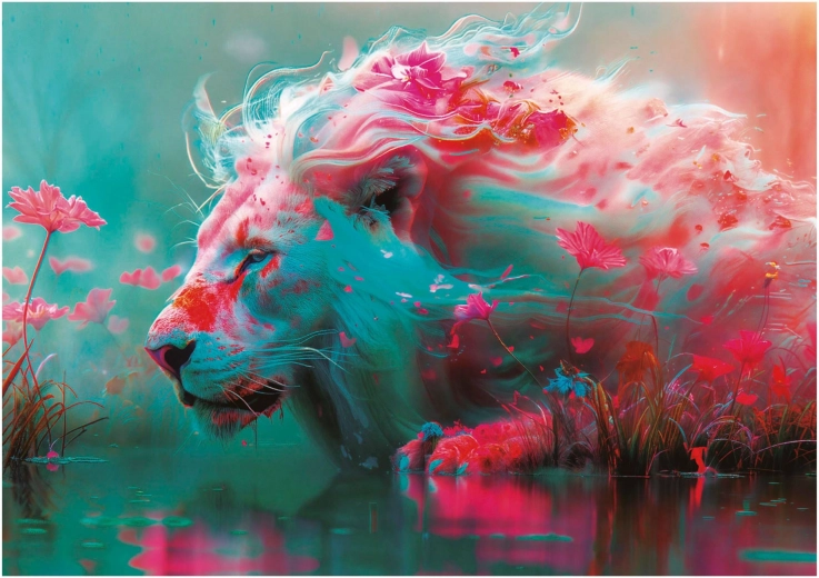 Puzzle Roi des Fleurs 1000 pièces