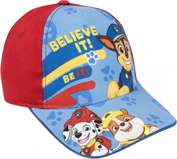 Casquette Pat’ Patrouille rouge taille 51