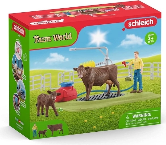 Schleich Farm World coin de lavage pour le bétail