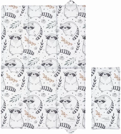 Ceba Baby matelas à langer de voyage Raccoon 40 × 60 cm