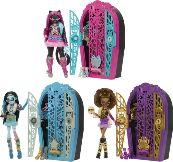 Monster High Skulltimate Secrets Hauntlywood – poupée mystérieuse avec armoire et surprises