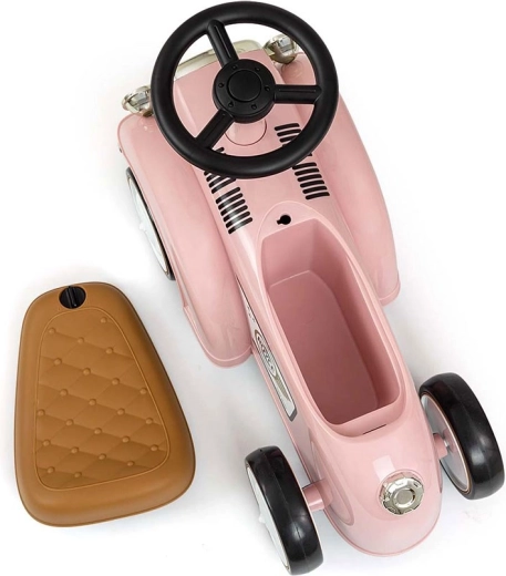 Espace de rangement pratique sous la selle