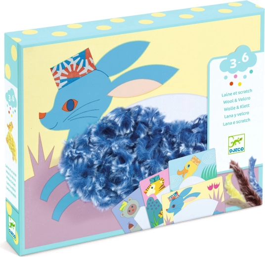 Djeco coffret créatif Wool & Velcro – avec bonnet
