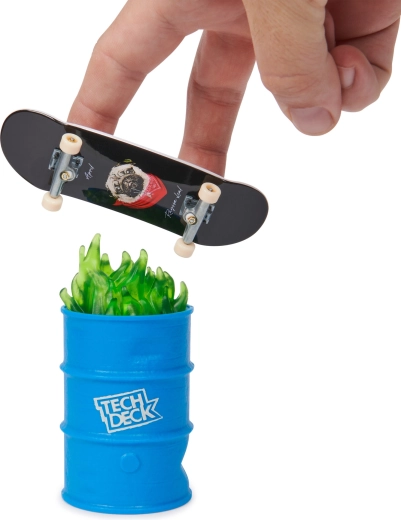 Obstacle de rue – baril enflammé