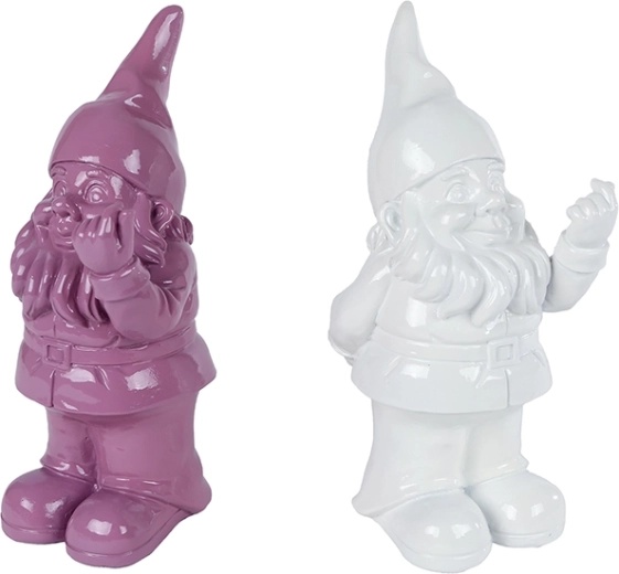 Tirelire en porcelaine nain – décoration en céramique et rangement pour pièces