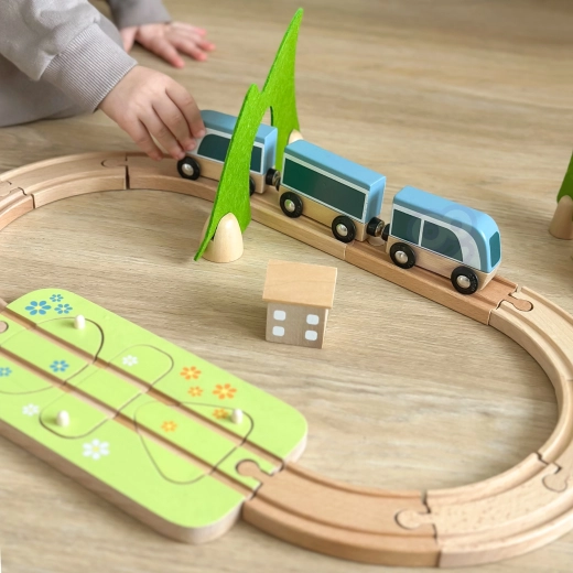 Un circuit de train plein d’aventures