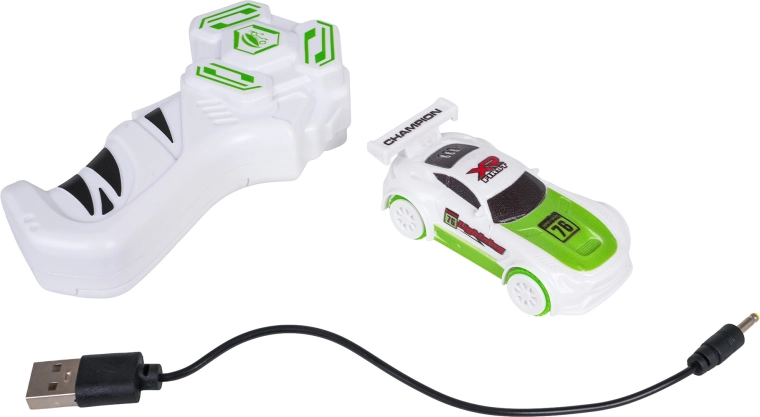 Mini voiture RC avec éclairage LED