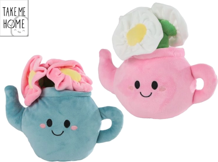 Jouet en peluche Take Me Home – plante d’intérieur dans une théière