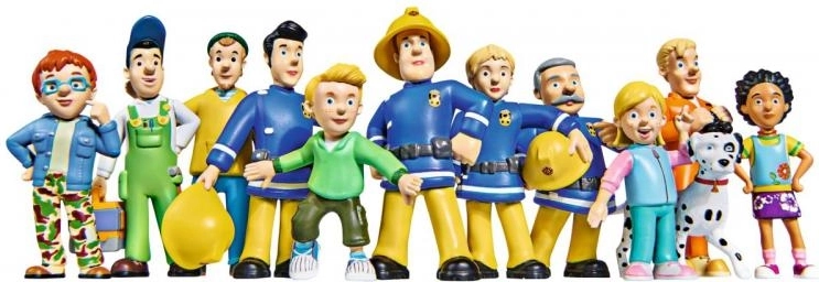 12 figurines à collectionner