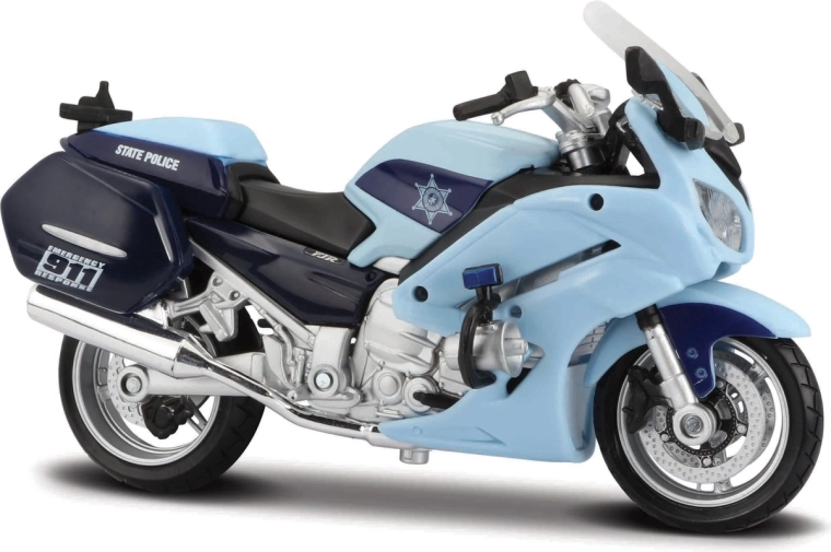 Moto de police Maisto Yamaha FJR 1300A US State Trooper 1:18