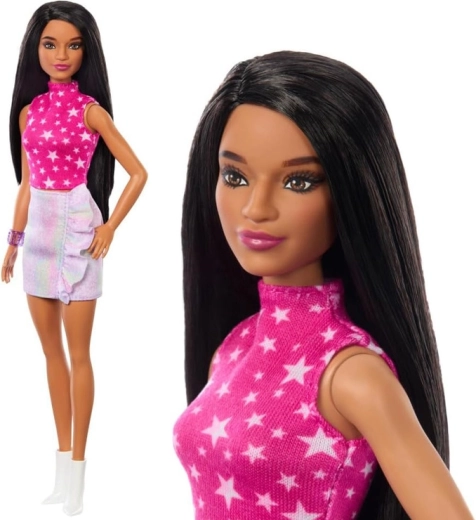 Poupée Mattel Barbie Fashionistas dans un style rock inspiré de 1986