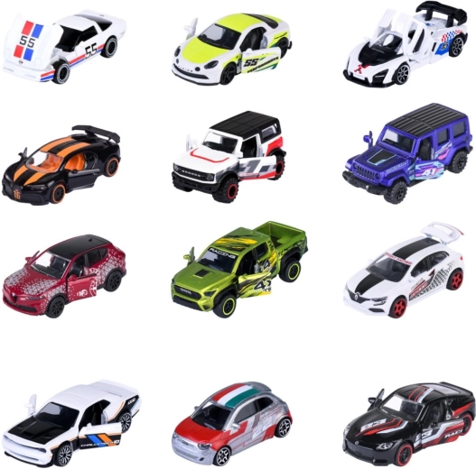 Différents motifs de course et tout-terrain