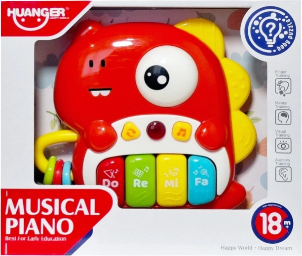 Petit piano/organet pour enfants динosaure