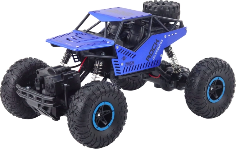Grandes roues tout-terrain et suspension pour une excellente adhérence