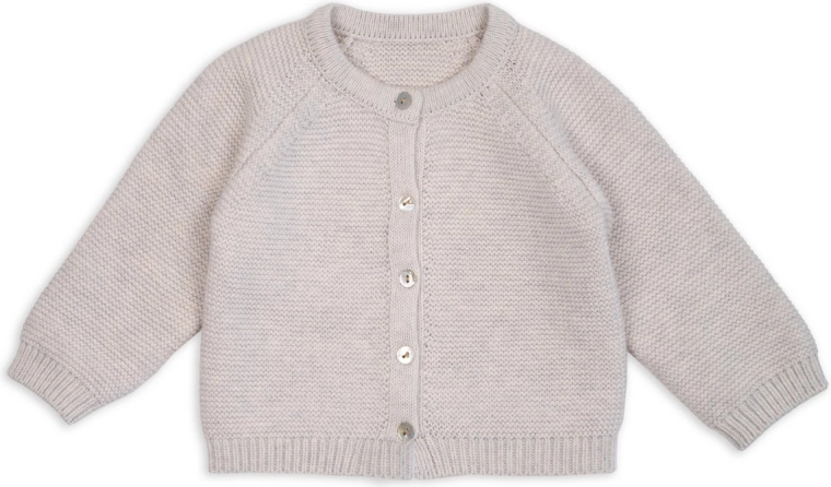 Cardigan en maille merino Lodger birch, taille 68