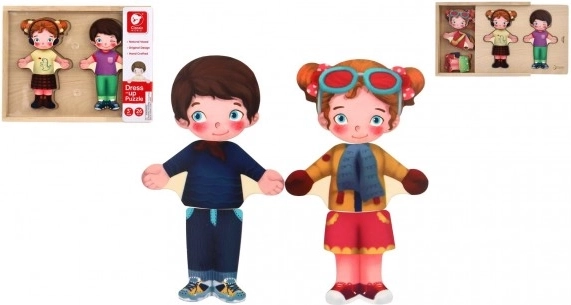 Puzzle en bois Habillage