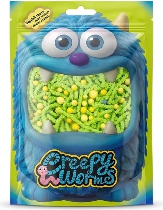 STNUX Creepy worms – vers sensoriels verts effrayants