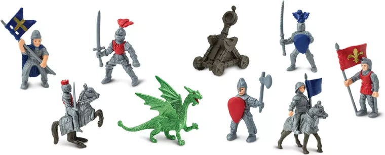 Safari Ltd. chevaliers et dragons – set de figurines