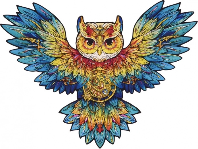 Puzzle en bois Hibou RoboTime