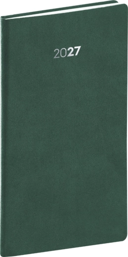 Agenda de poche Notique Balakon 2027 vert 9 × 15,5 cm