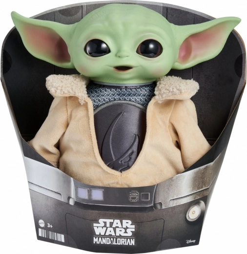 Jouet en peluche Star Wars Mandalorian Grogu 28 cm