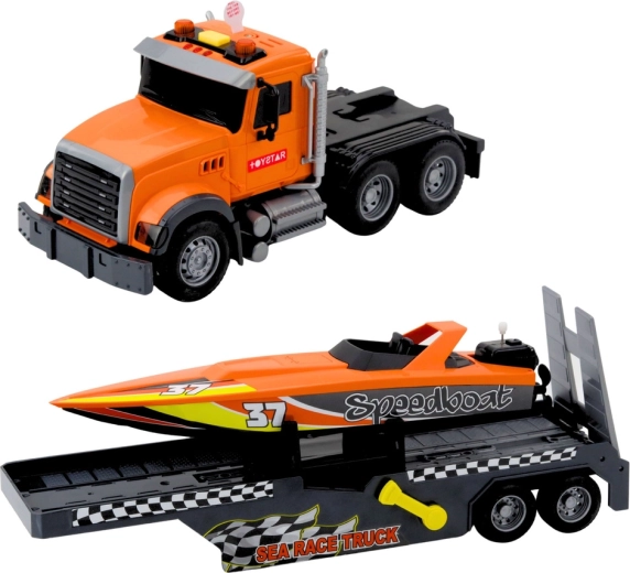 Transport réaliste sur remorque