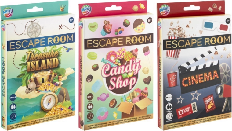 Jeu de société Escape Room 18,5 × 14 cm