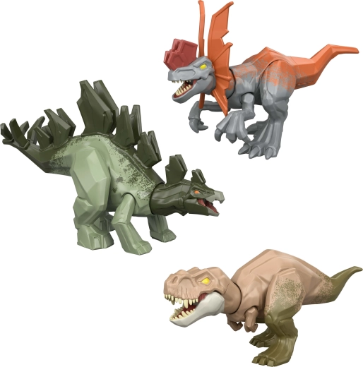10+ pièces interchangeables pour créer vos propres hybrides de dinosaures