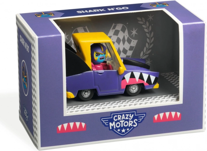 DJECO Crazy Motors voiture Shark N’Go