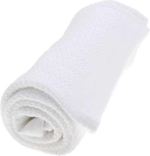Vinter & Bloom couverture Soft Grid Organic bright white