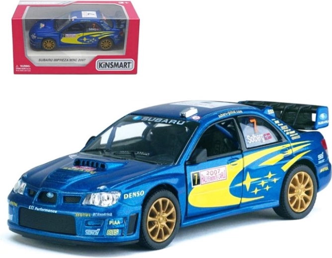 Modèle métallique Subaru Impreza WRC 1:36 avec moteur à rétrofriction
