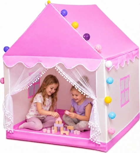 Une maisonnette qui divertit et apaise les enfants