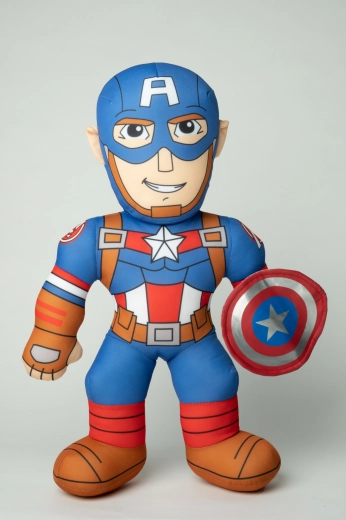 Capitaine America en peluche avec sons 20 cm (Marvel)