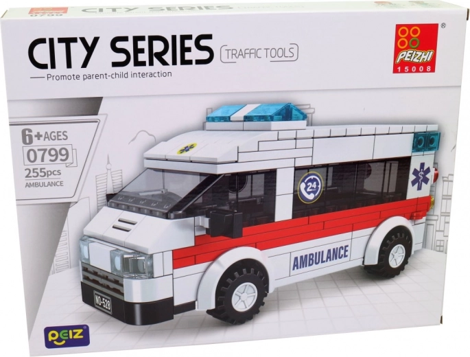 Petit mécanicien – kit de construction ambulance 255 pièces