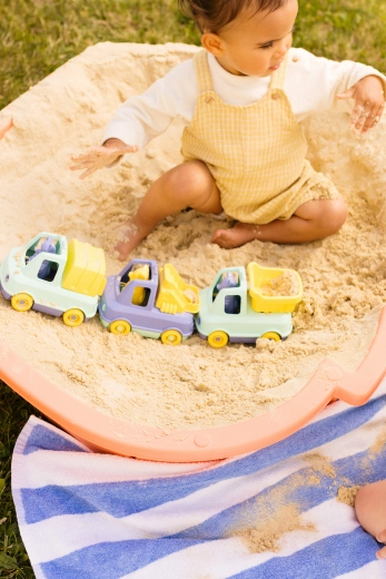 Jeu dans le sable et dans l’eau, nettoyage facile