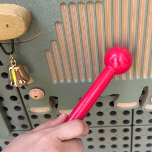 Rangement pratique de la baguette et forme arrondie sûre