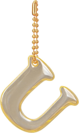 Baagl pendentif réfléchissant – lettre U