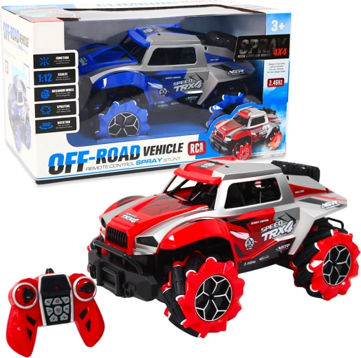 Voiture RC tout-terrain 1:12 avec effet fumée