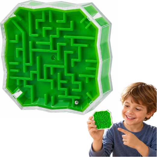 Jeu Labyrinthe Logique avec Bille Vert